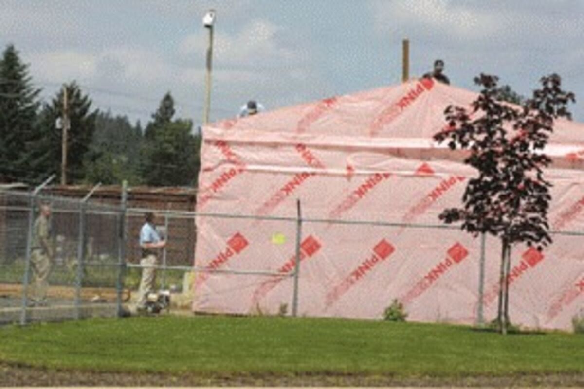Work nearly done on evidence storage building - The New Era