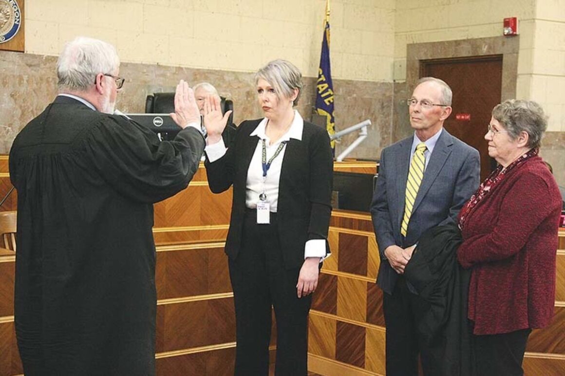 Sweet Home's Kittson-MaQatish sworn in as Circuit Court judge - The New Era