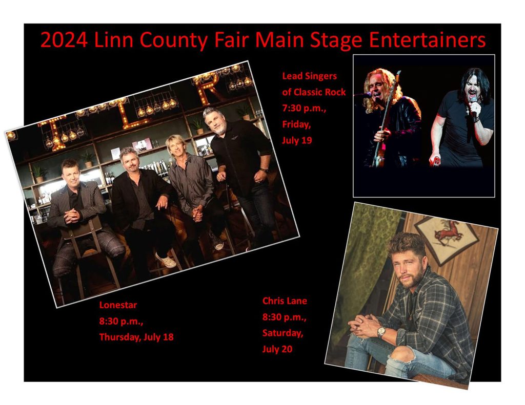 Linn County Fair Announces 2024 Main Stage Lineup The New Era