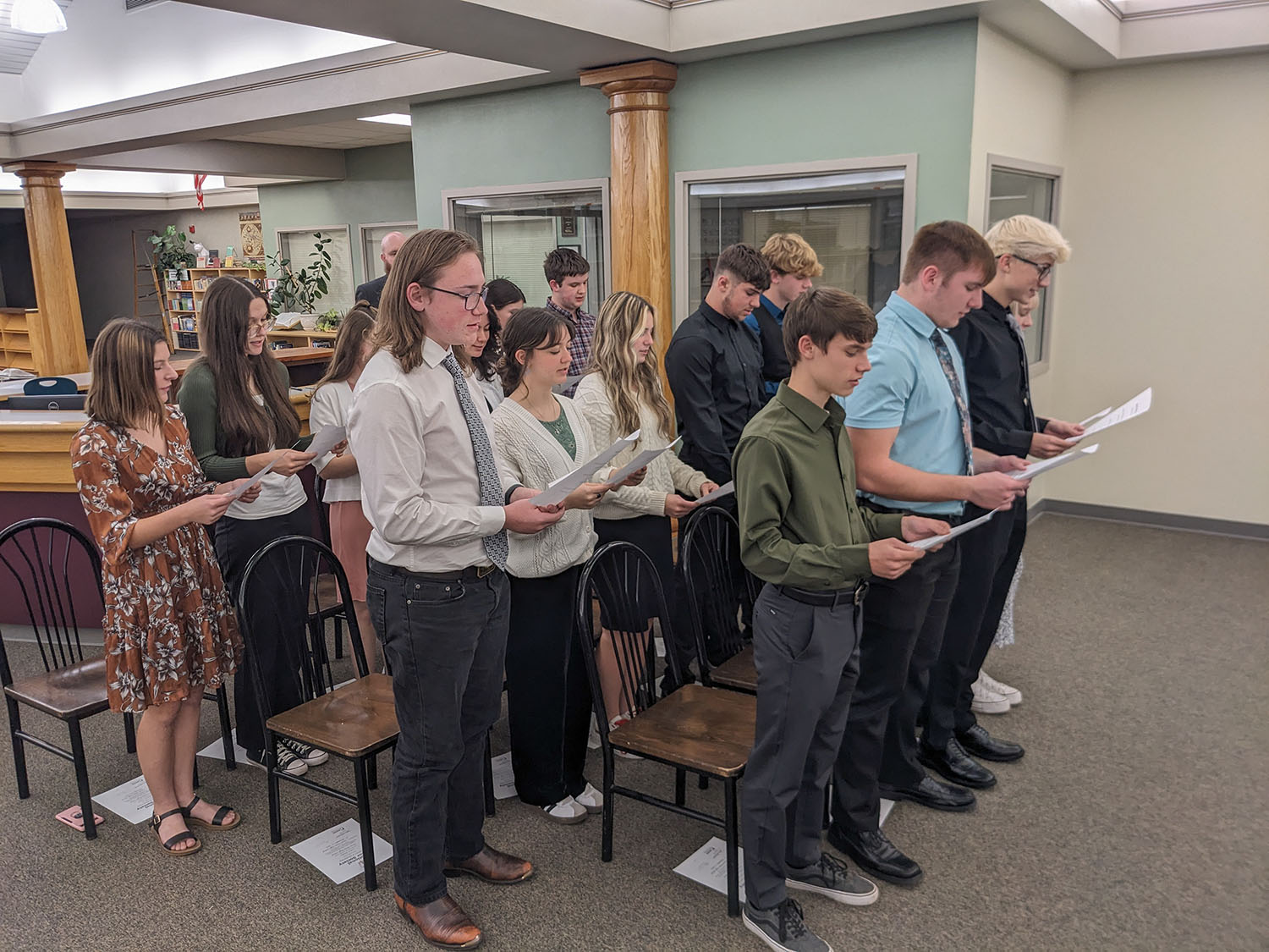 Fifteen Inducted into National Honor Society - The New Era