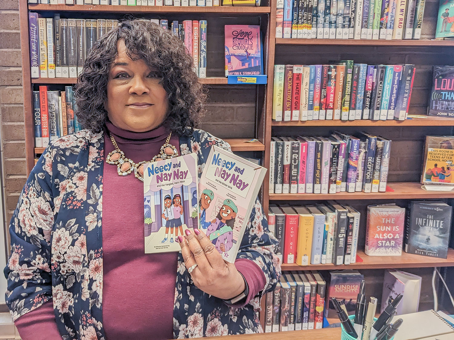 Local author celebrates launch of first two chapter books - News Directory 3