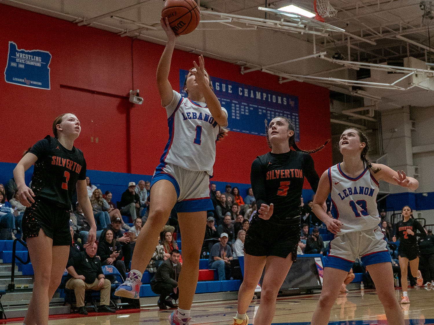 Lebanon girls come get split after tough loss at home