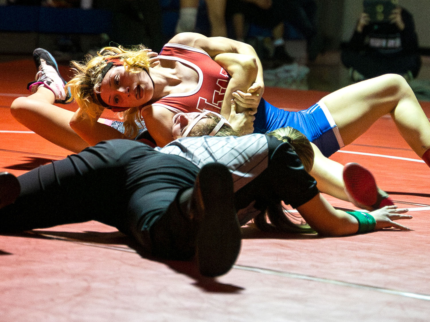 Lebanon wrestlers battle illness; SH beats 5A defending champ