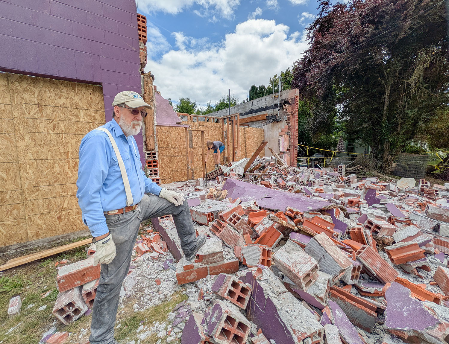 Chocolatier reworking historic building after structural collapse